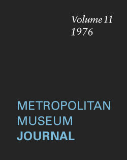 Herzfeld Archive of The Metropolitan Museum of Art The Metropolitan Museum Journal v 11 1976